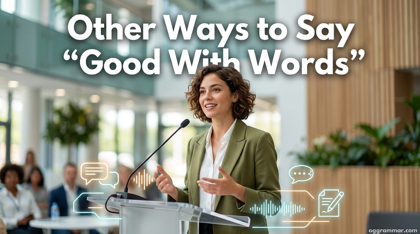 Other Ways to Say “Good With Words”
