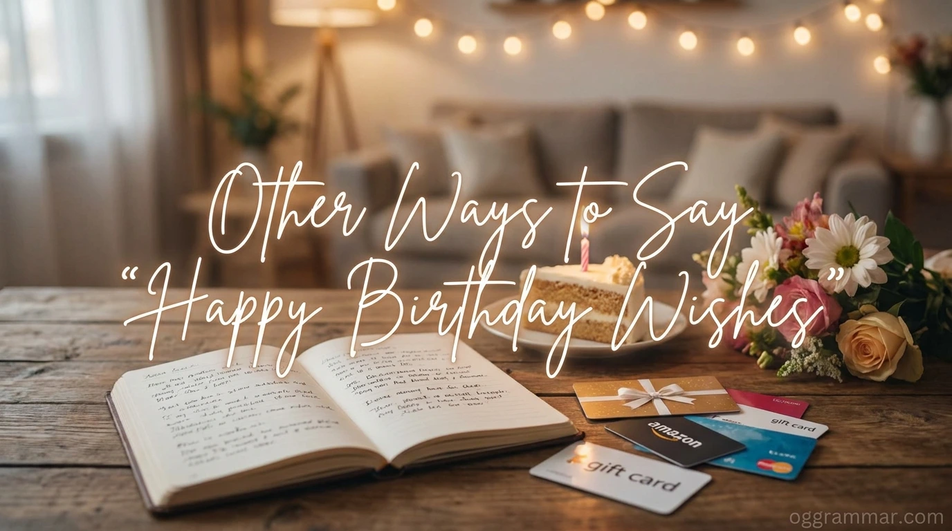 Other Ways to Say “Happy Birthday Wishes”