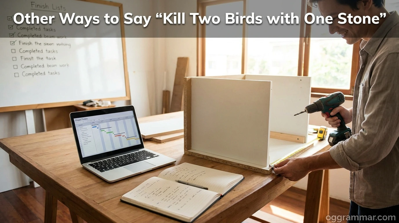 Other Ways to Say “Kill Two Birds with One Stone”