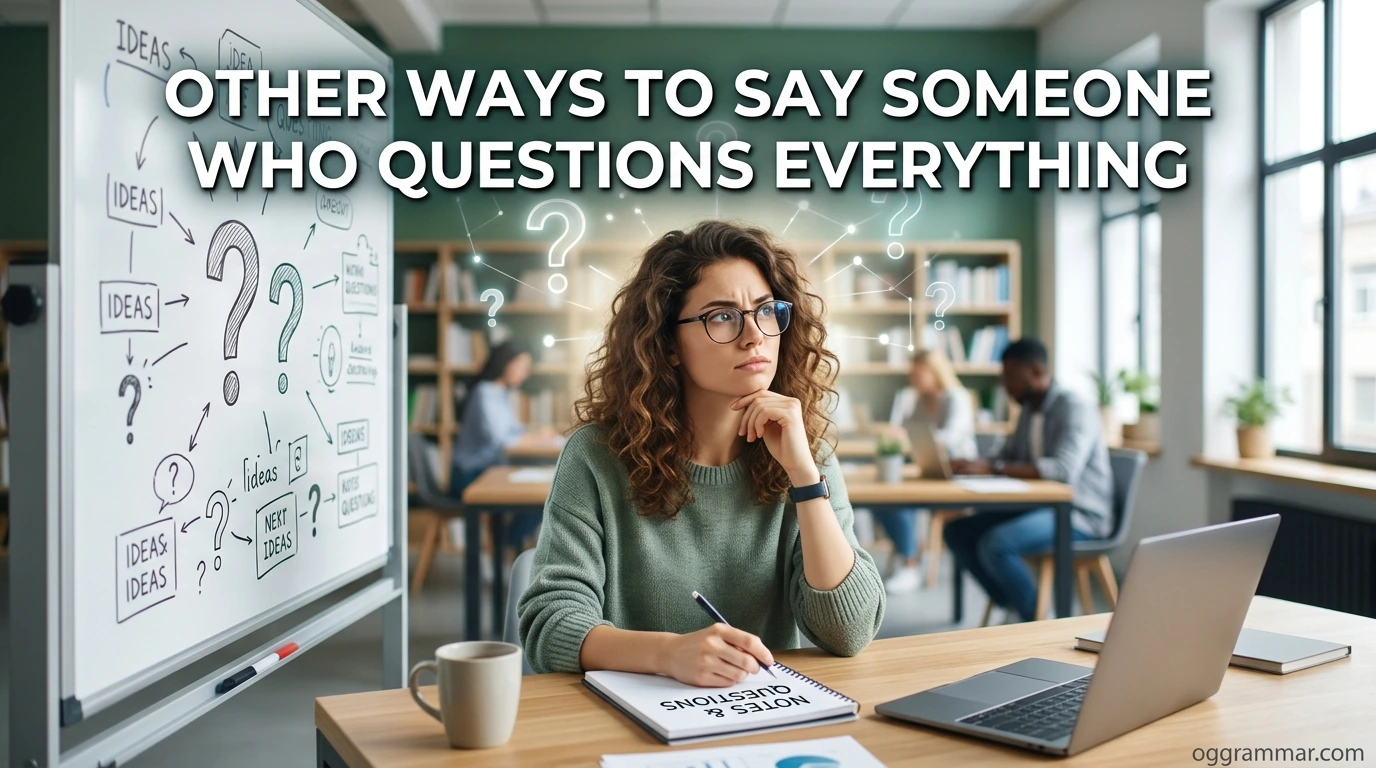 Other Ways to Say Someone Who Questions Everything
