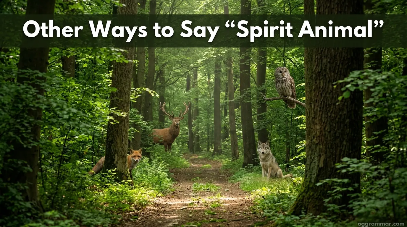 Other Ways to Say “Spirit Animal”