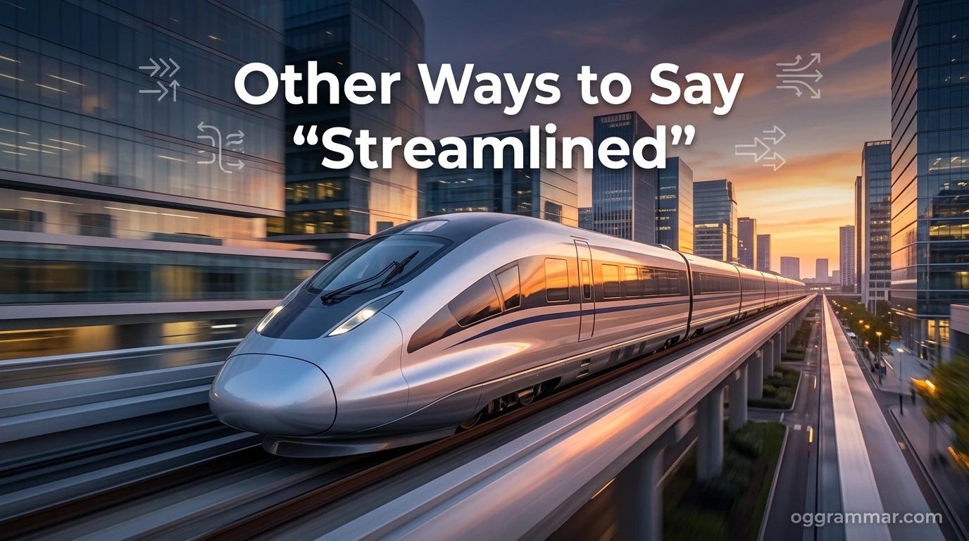 Other Ways to Say “Streamlined”