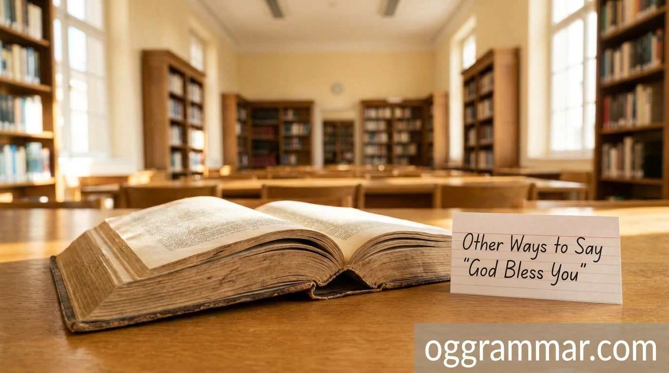 Other Ways to Say “God Bless You”