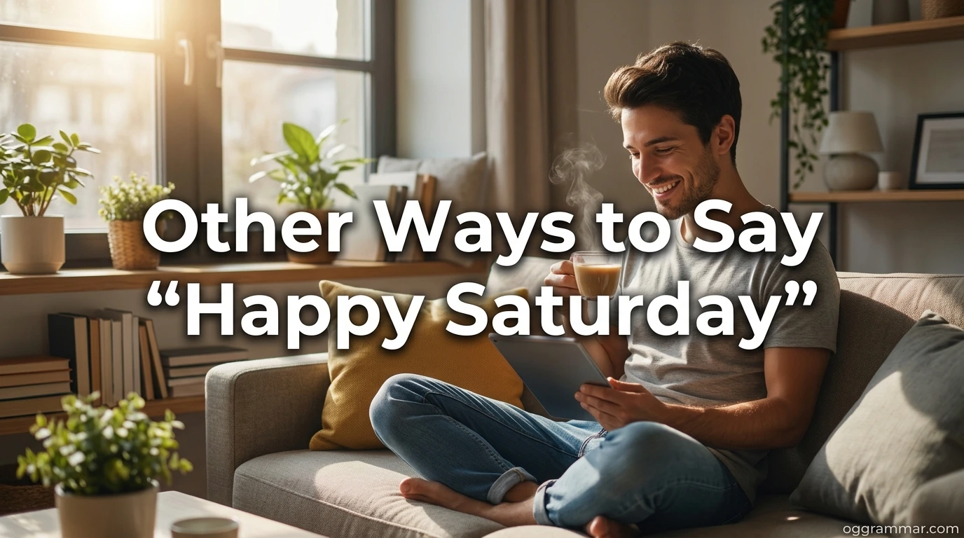 Other Ways to Say “Happy Saturday”