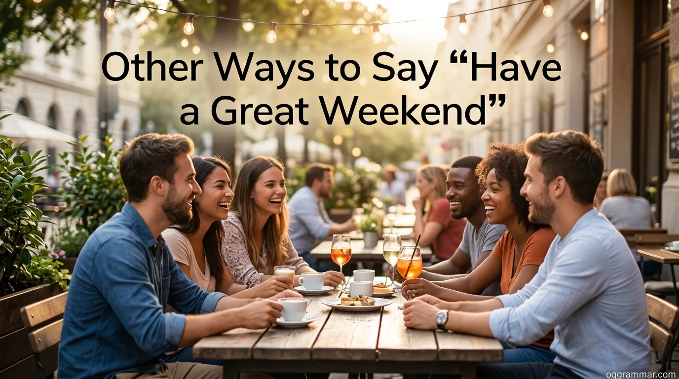 40 Other Ways to Say “Have a Great Weekend”