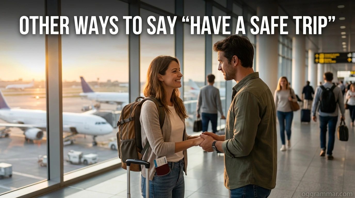 Other Ways to Say “Have a Safe Trip”
