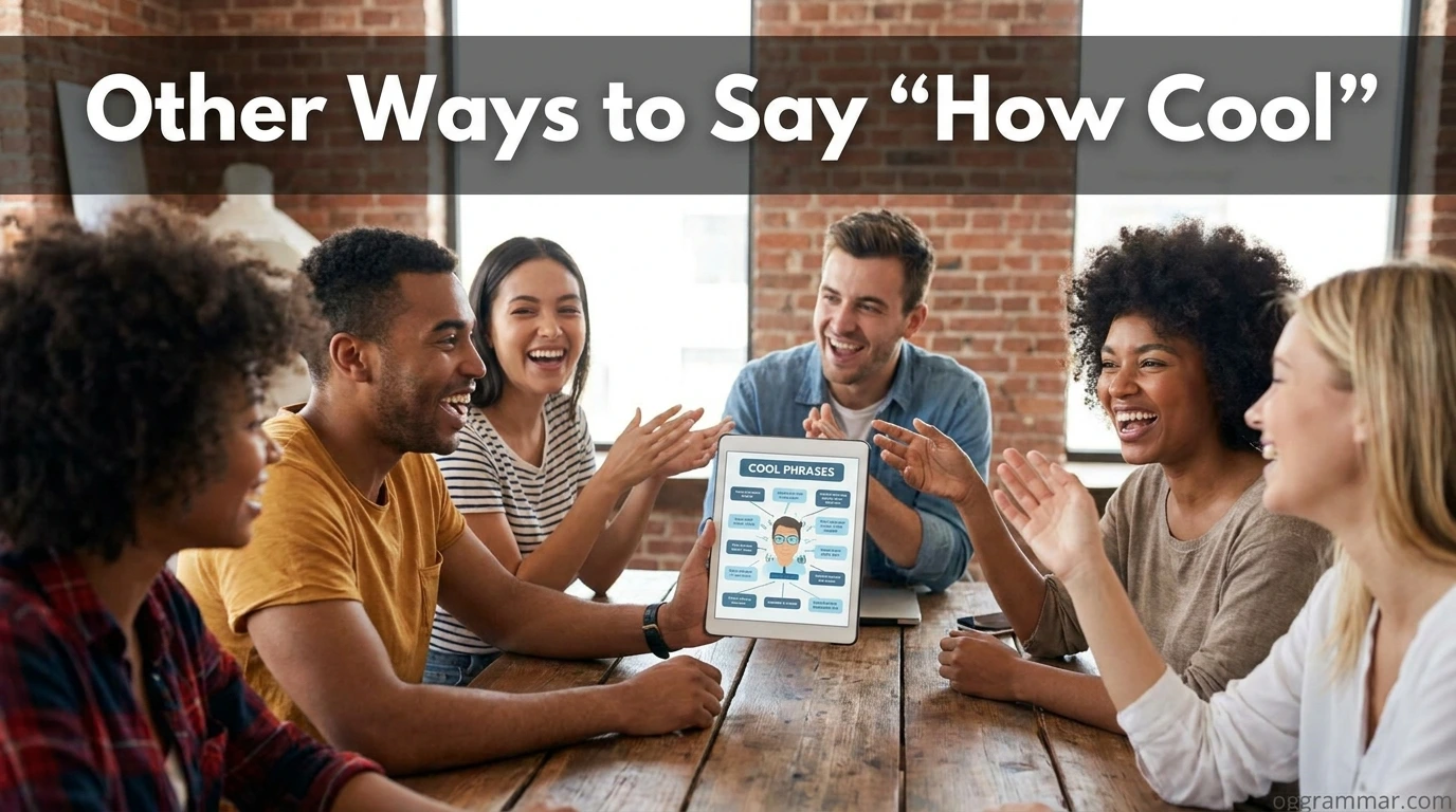 40 Other Ways to Say “How Cool”