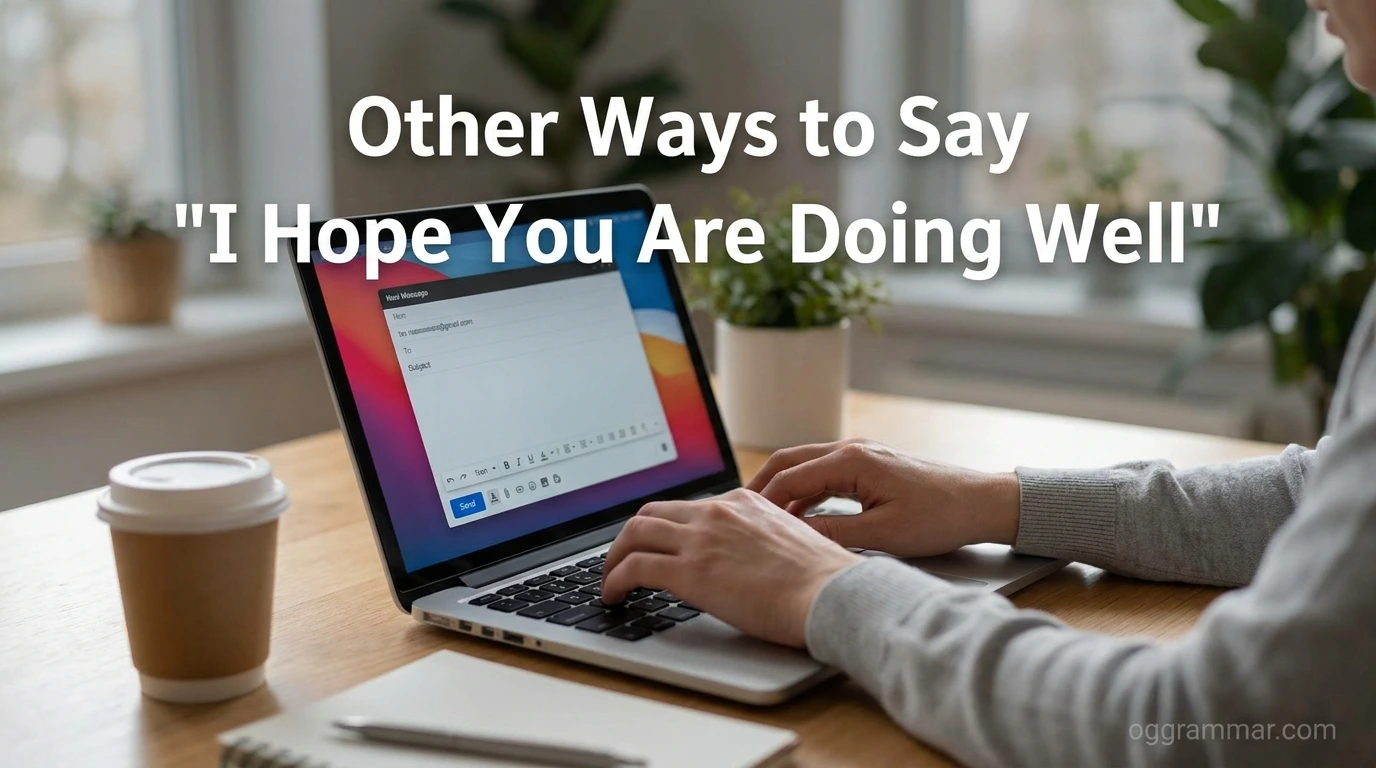 40 Other Ways to Say “I Hope You Are Doing Well”