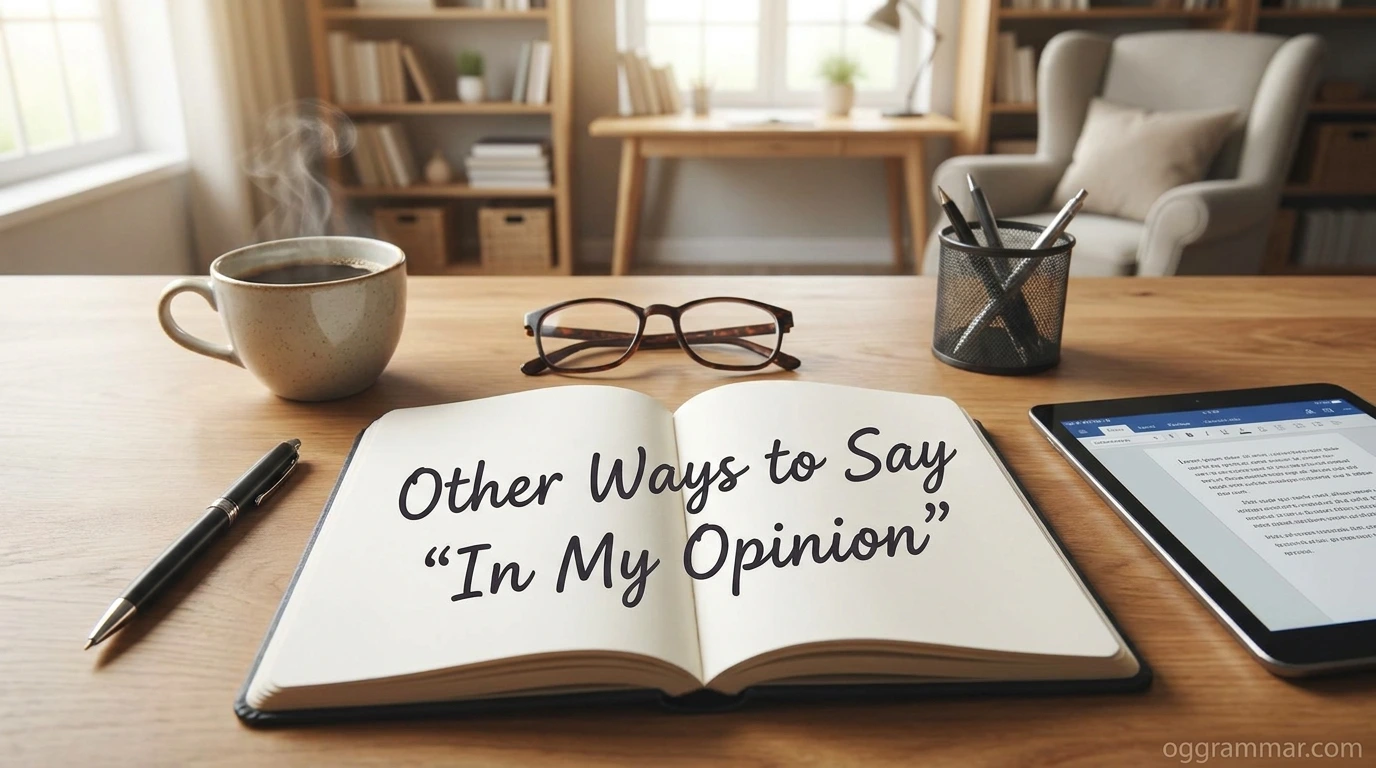 40 Other Ways to Say “In My Opinion”