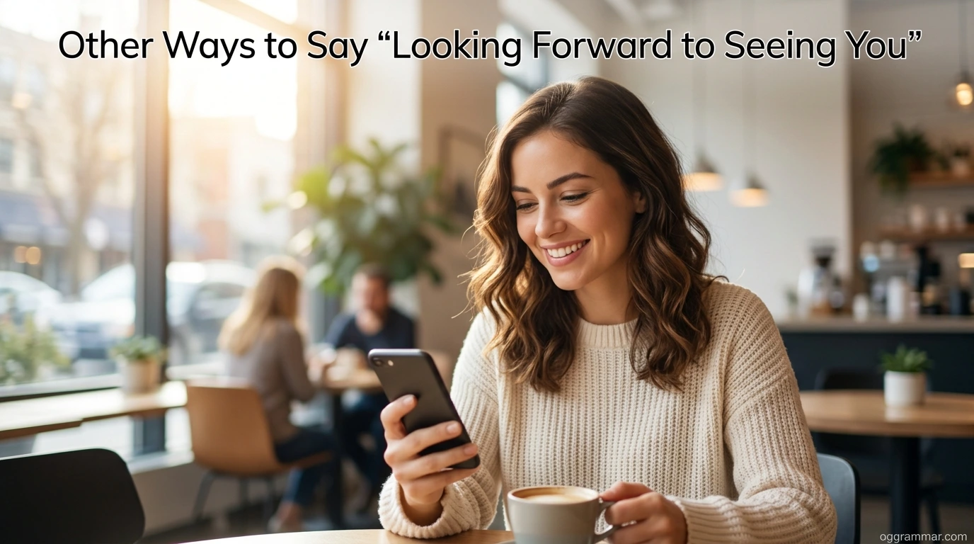 Other Ways to Say “Looking Forward to Seeing You”