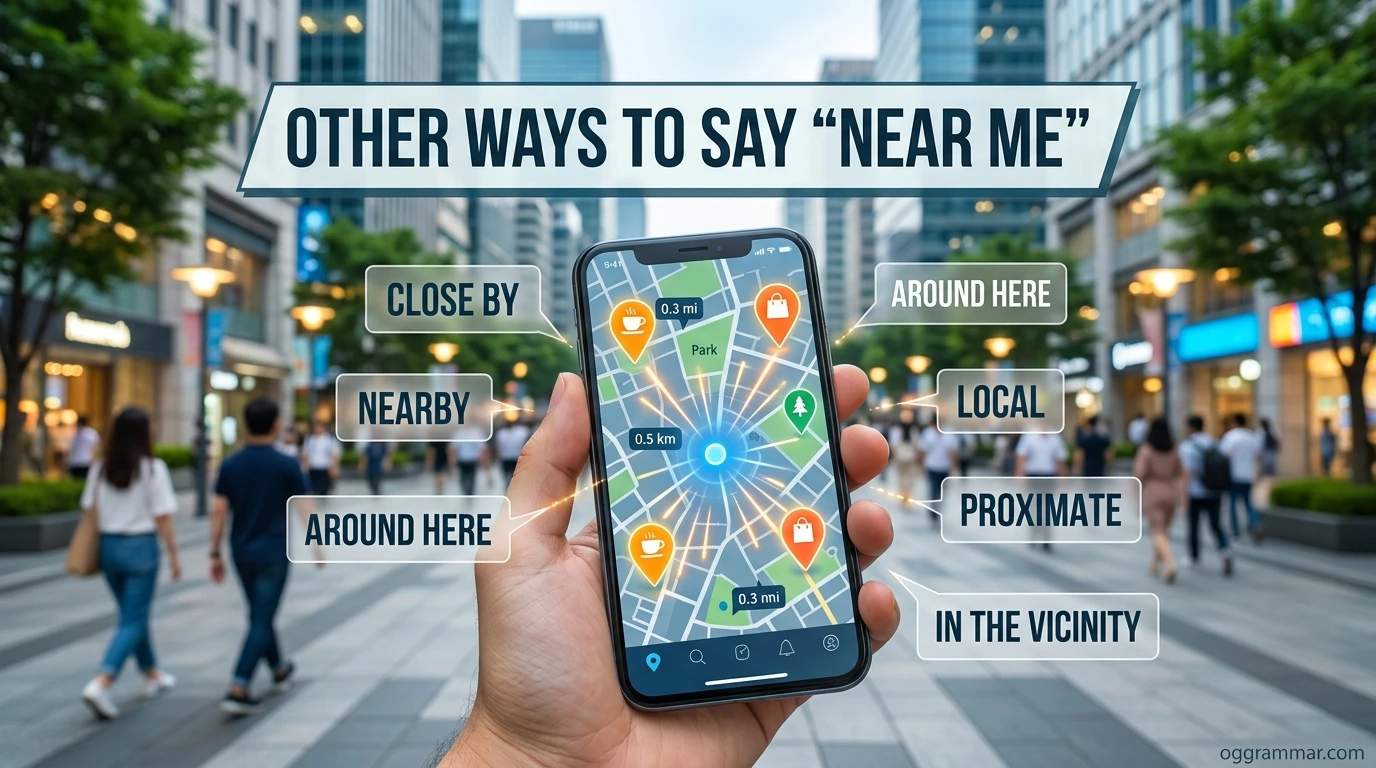 Other Ways to Say “Near Me”