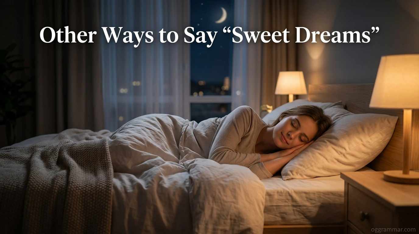 Other Ways to Say “Sweet Dreams”