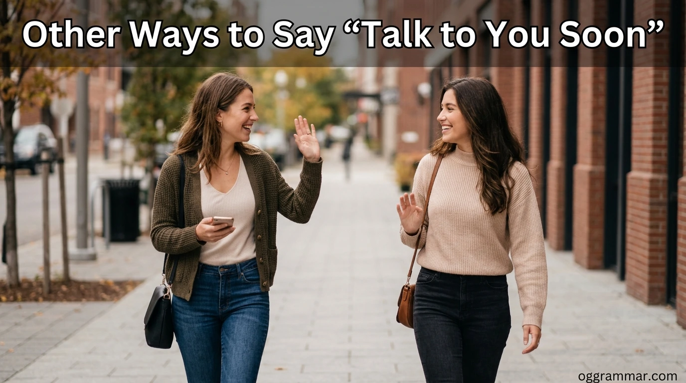 Other Ways to Say “Talk to You Soon”