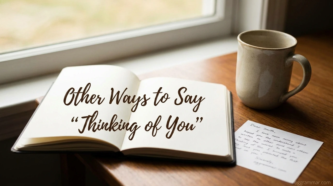 Other Ways to Say “Thinking of You”