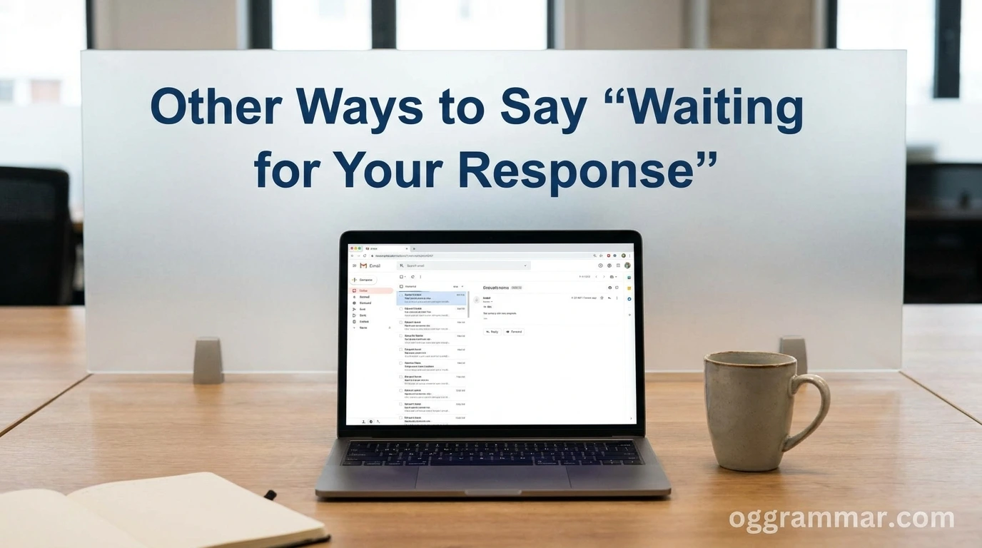 Other Ways to Say “Waiting for Your Response”