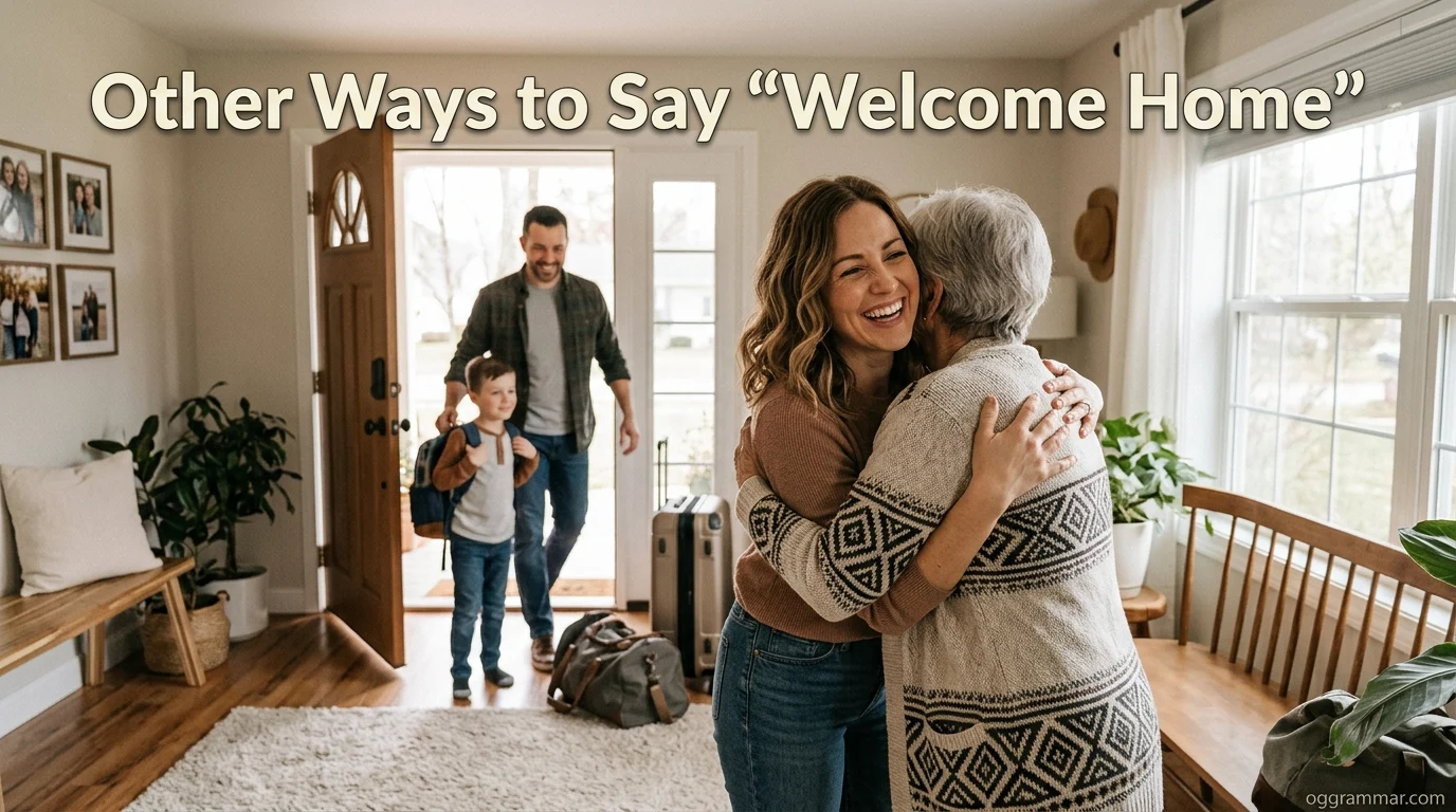 40 Other Ways to Say “Welcome Home”