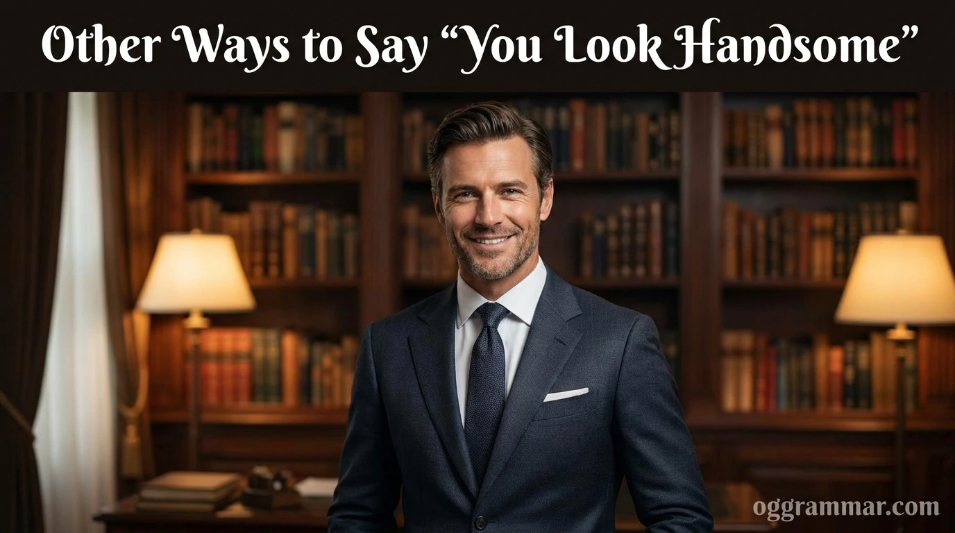 Other Ways to Say “You Look Handsome”