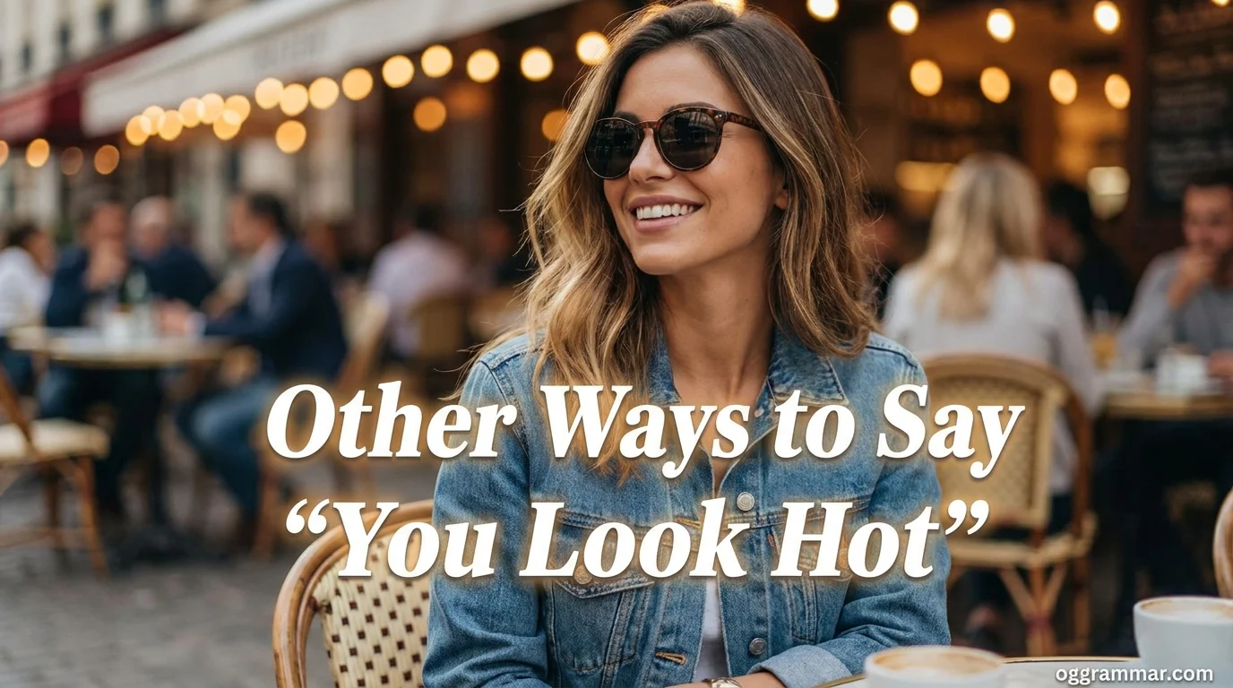 Other Ways to Say “You Look Hot”