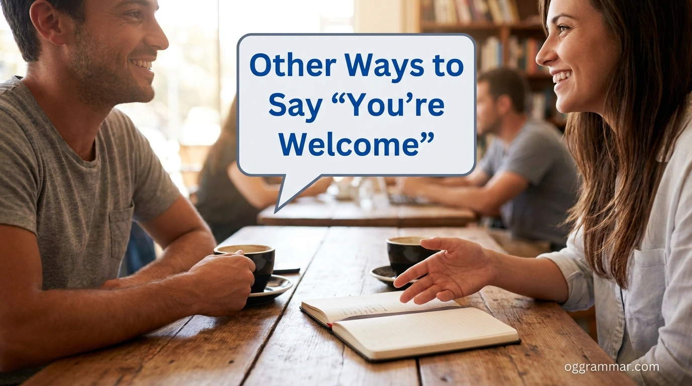 Other Ways to Say “You’re Welcome”